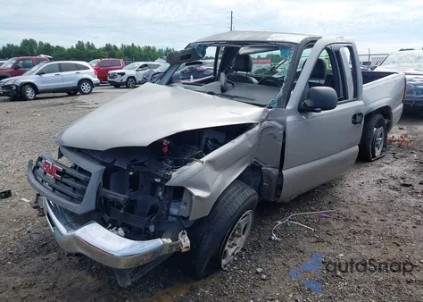2004 GMC Sierra 1500 Work Truck из США, поврежденный, VIN 1GTEC14X84Z265793